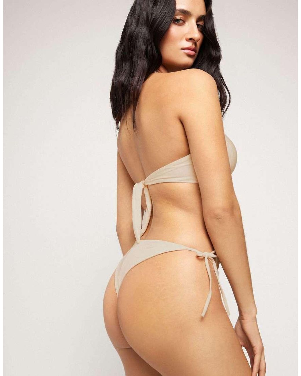 Tezenis Natural Brazilian Briefs Laces Paradise Bay