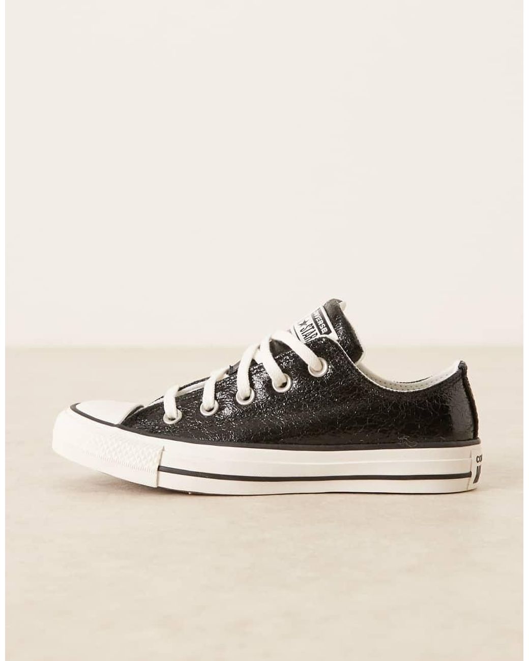 Converse Black Chuck Taylor All Star Ox Trainers