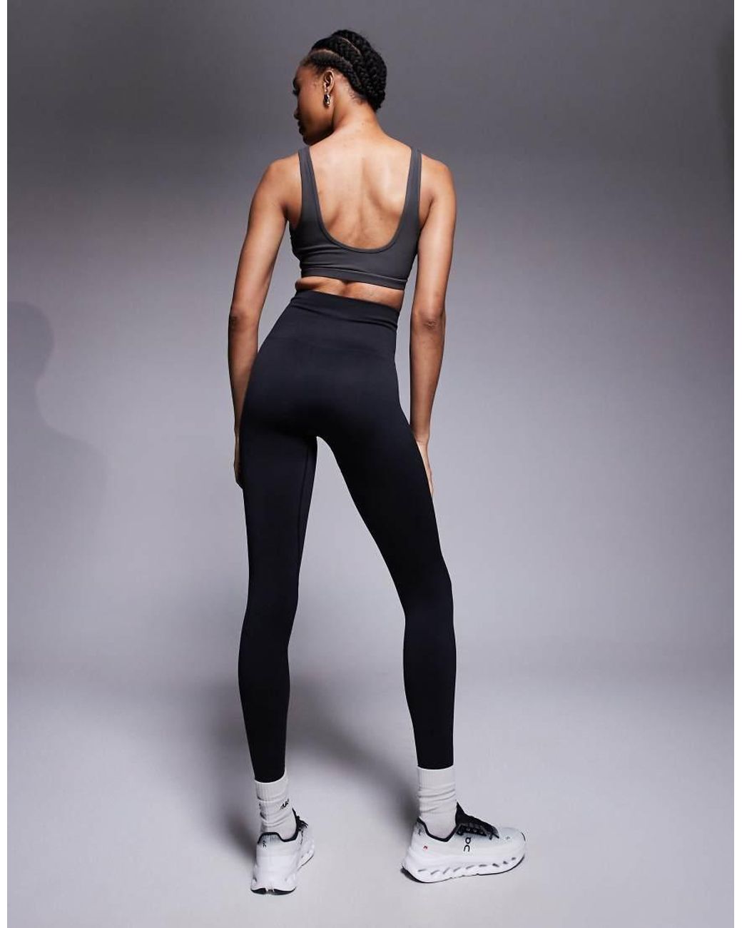 4505 Blue Tall Smooth Seamless High Waist Gym legging