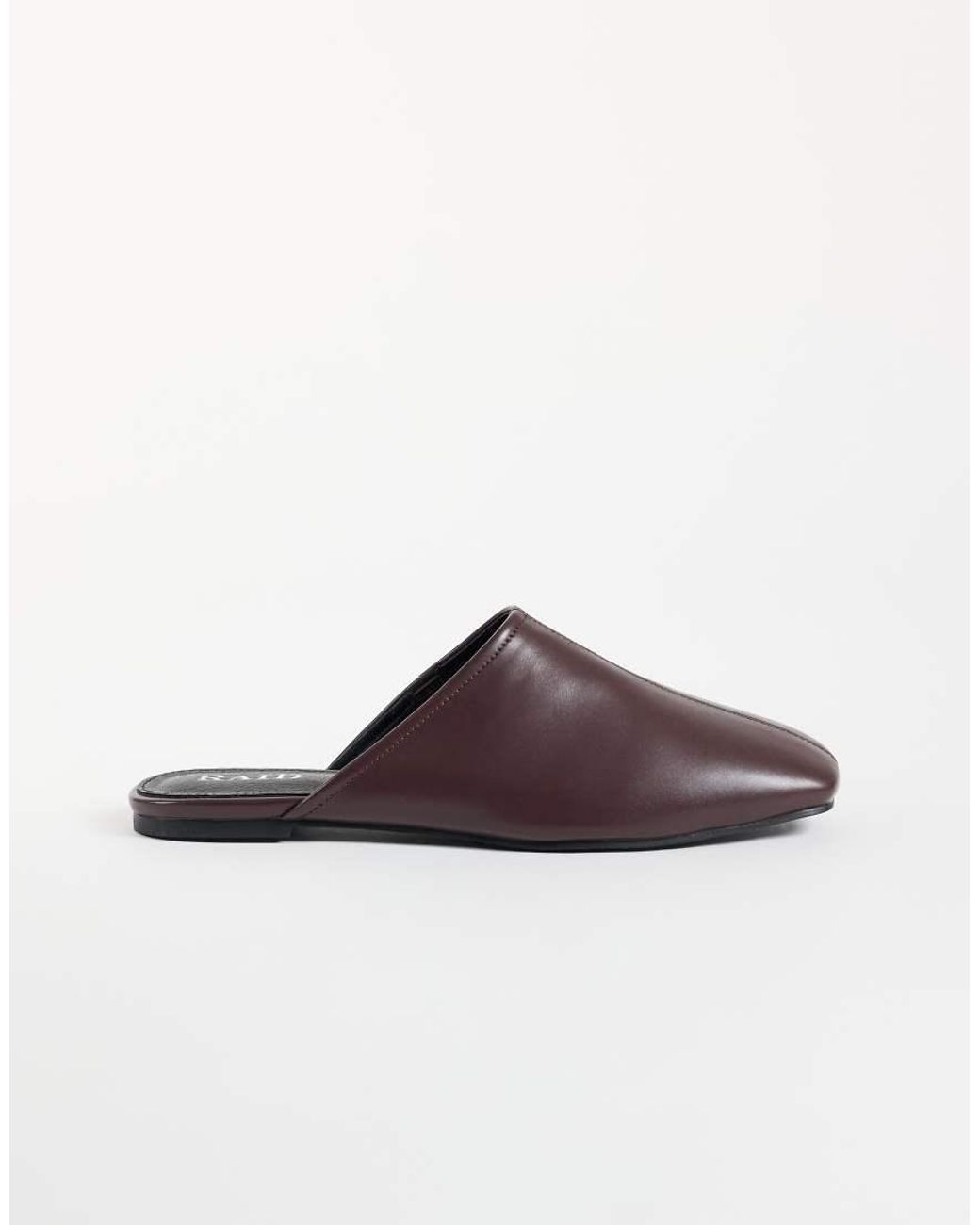 Raid Brown Delta Slip On Mules