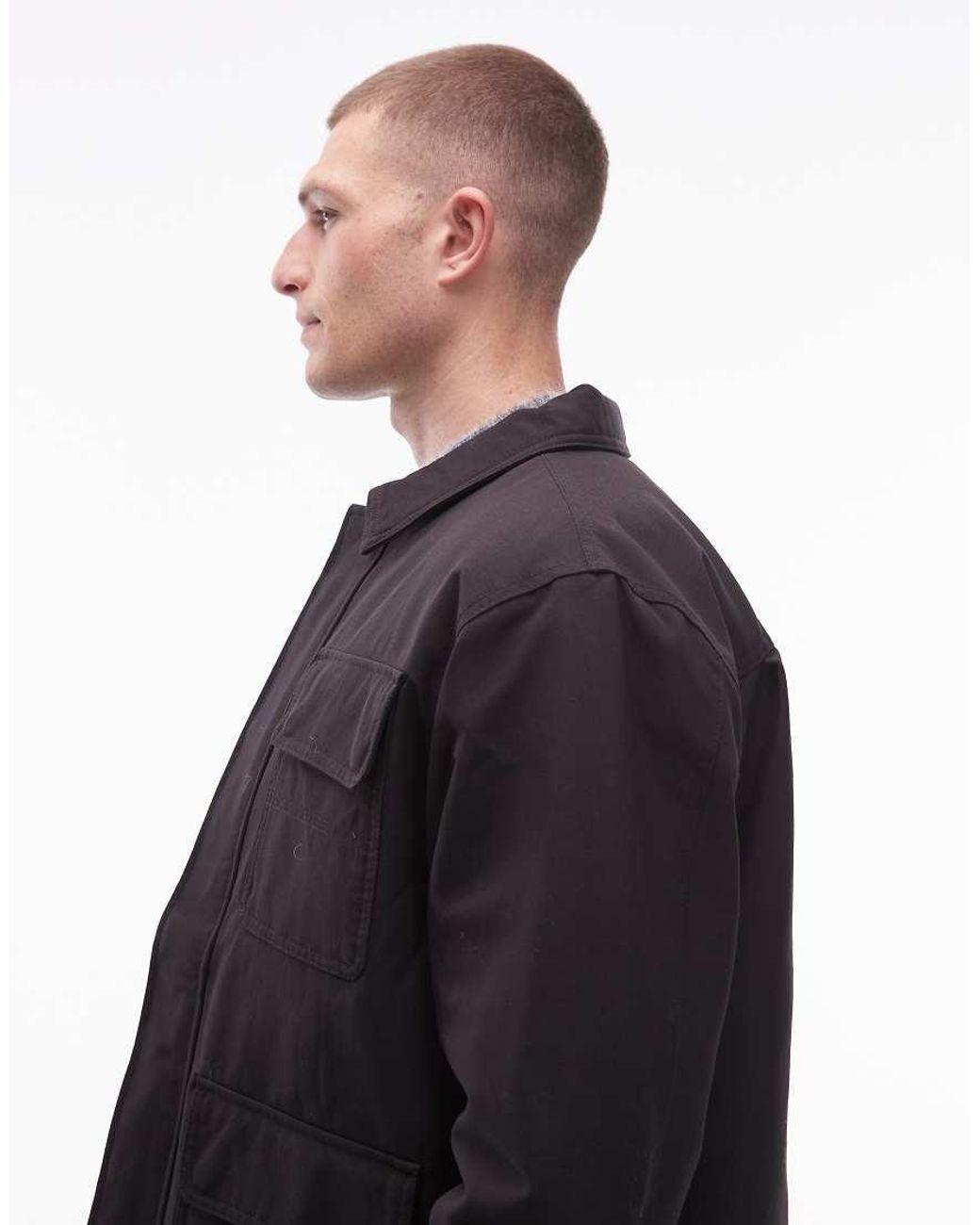 Vans Blue Drill Chore Nylon Jacket for men