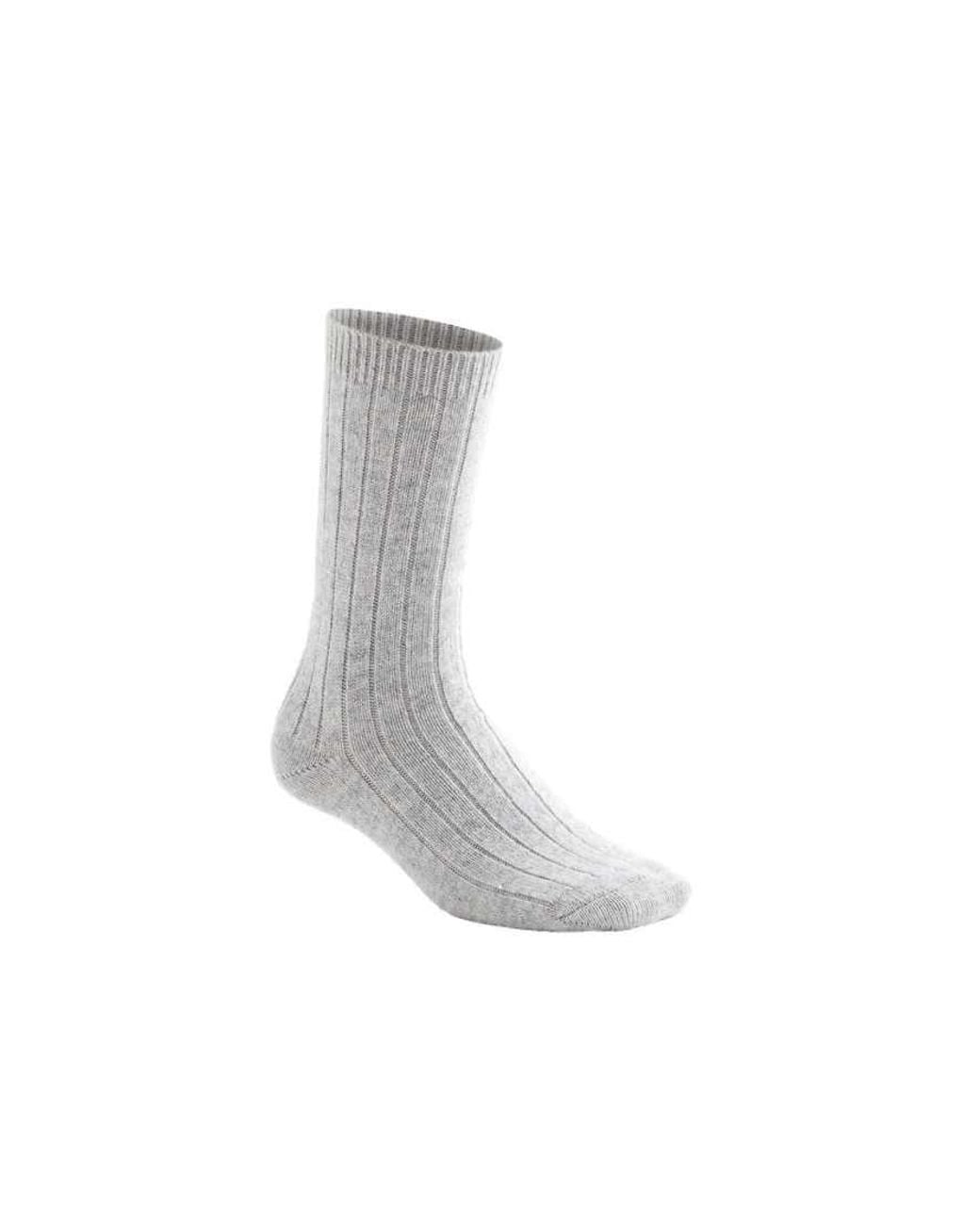 Oysho White Cashmere 75% Socks