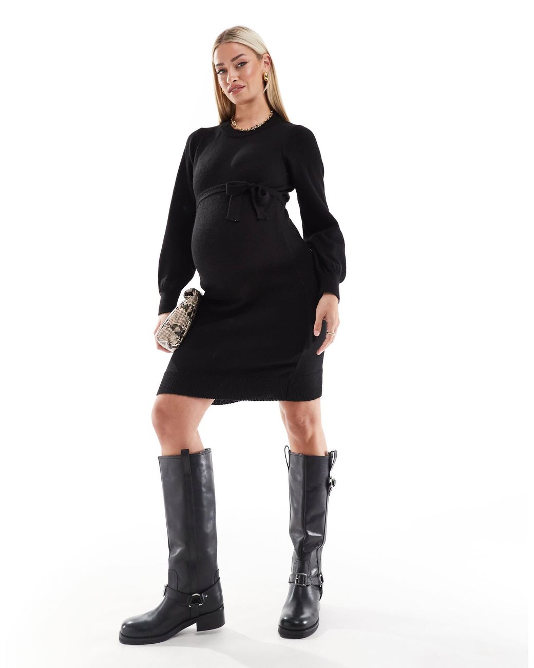 Mamalicious - robe Mama.licious en coloris Black