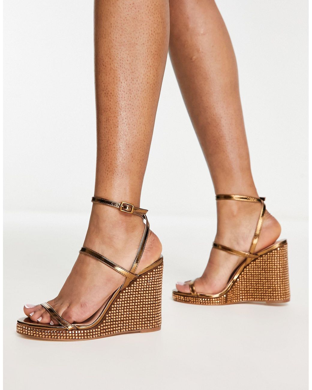 Steve madden discount ankle strap wedge