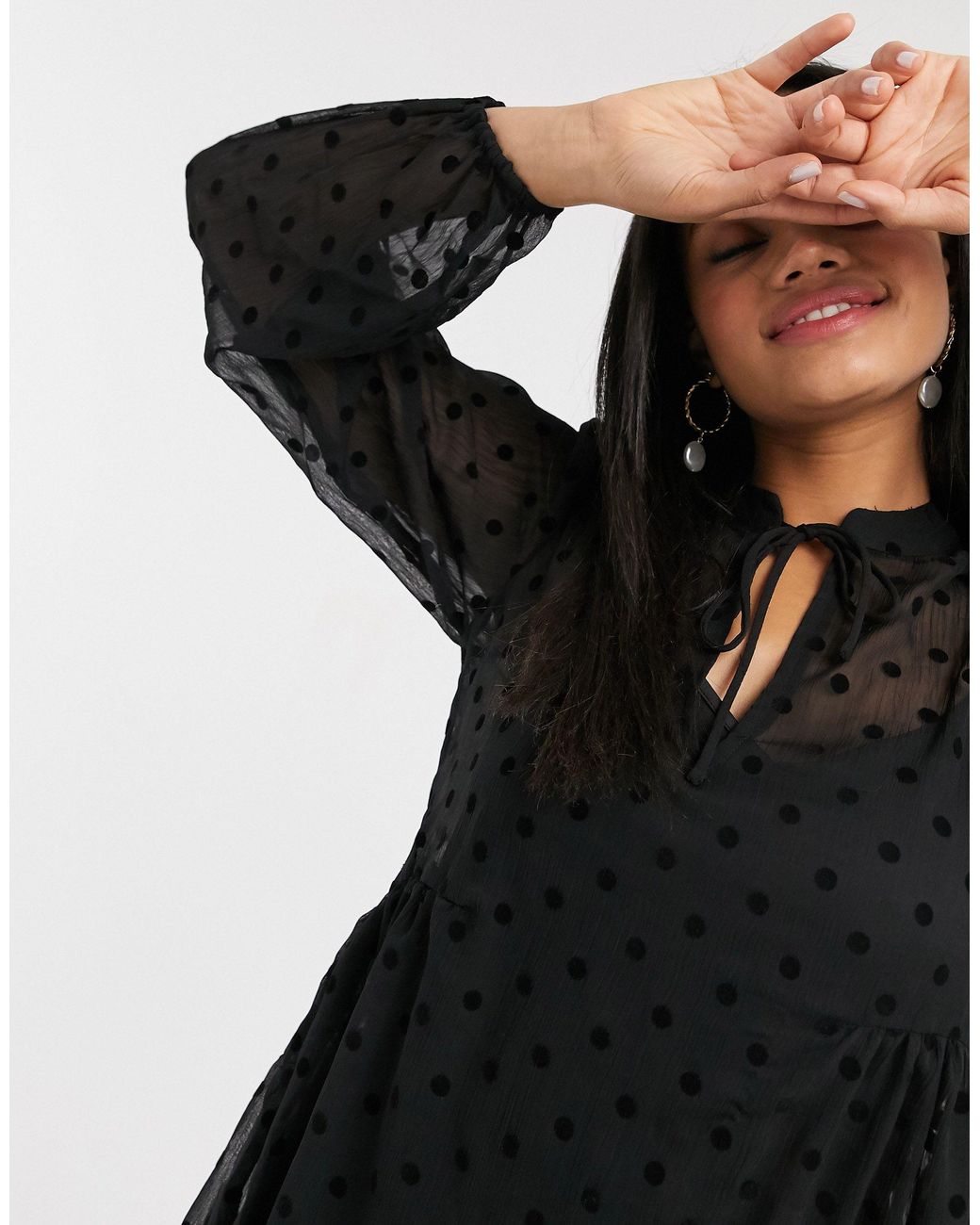 Robe a pois stradivarius new arrivals