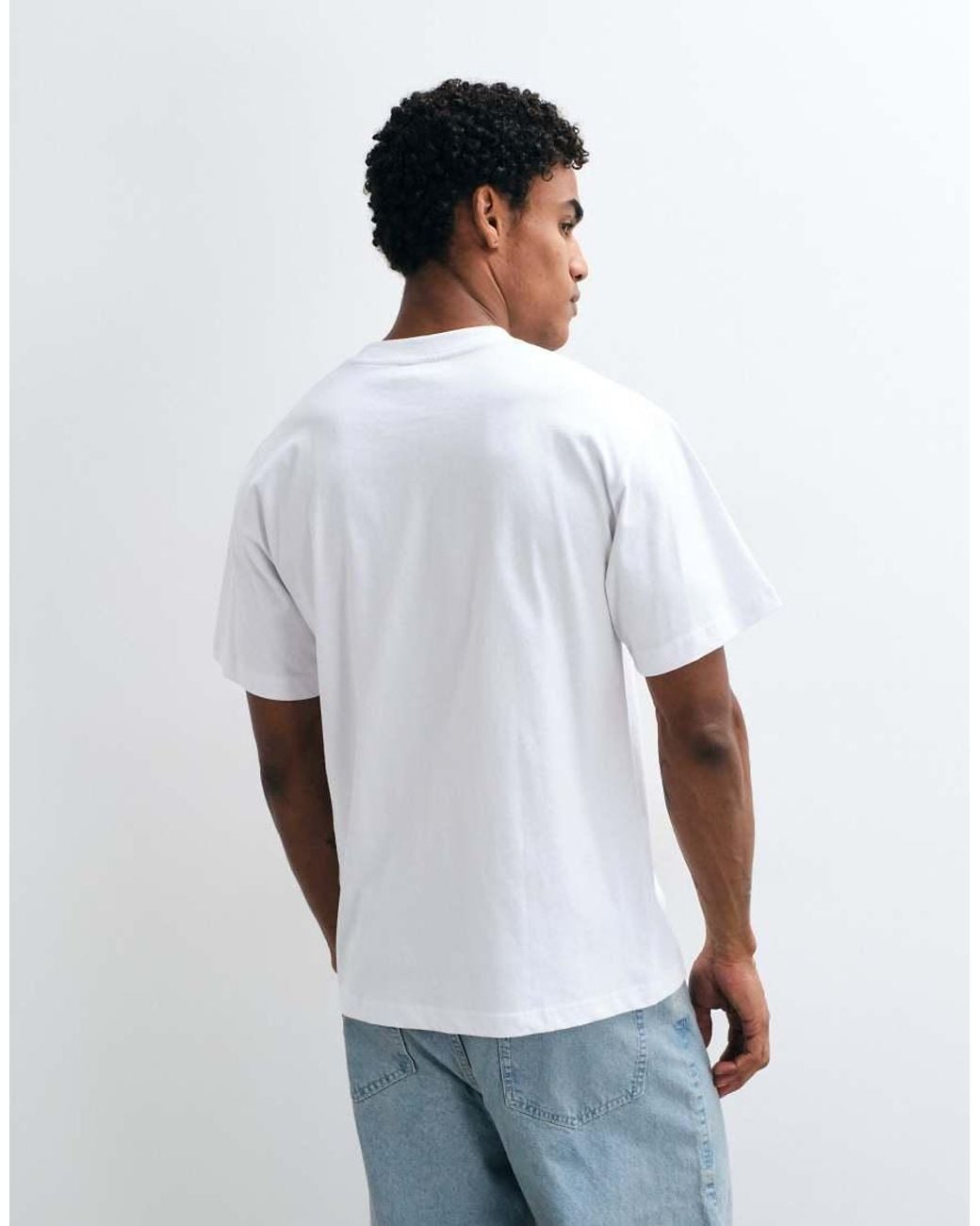 Huf White Graphic Bliss T-Shirt for men
