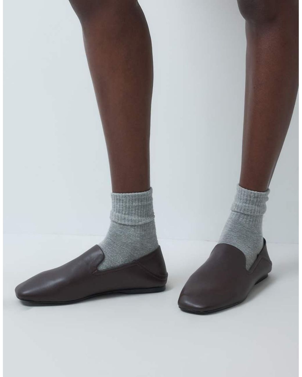 Public Desire Brown Retta Loafers