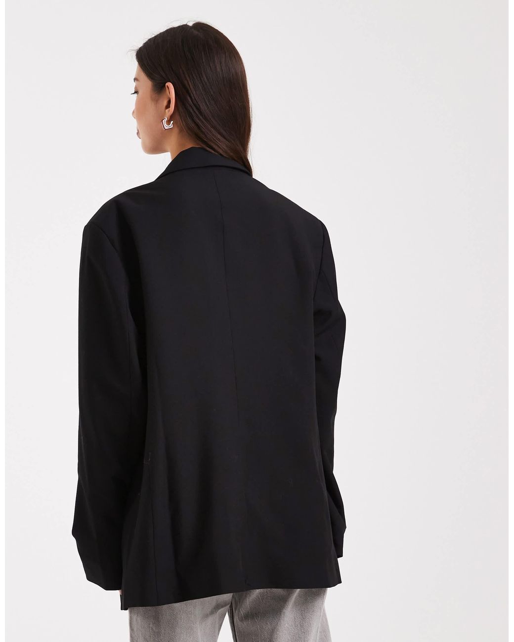 ASOS Black Tailored Oversized Blazer