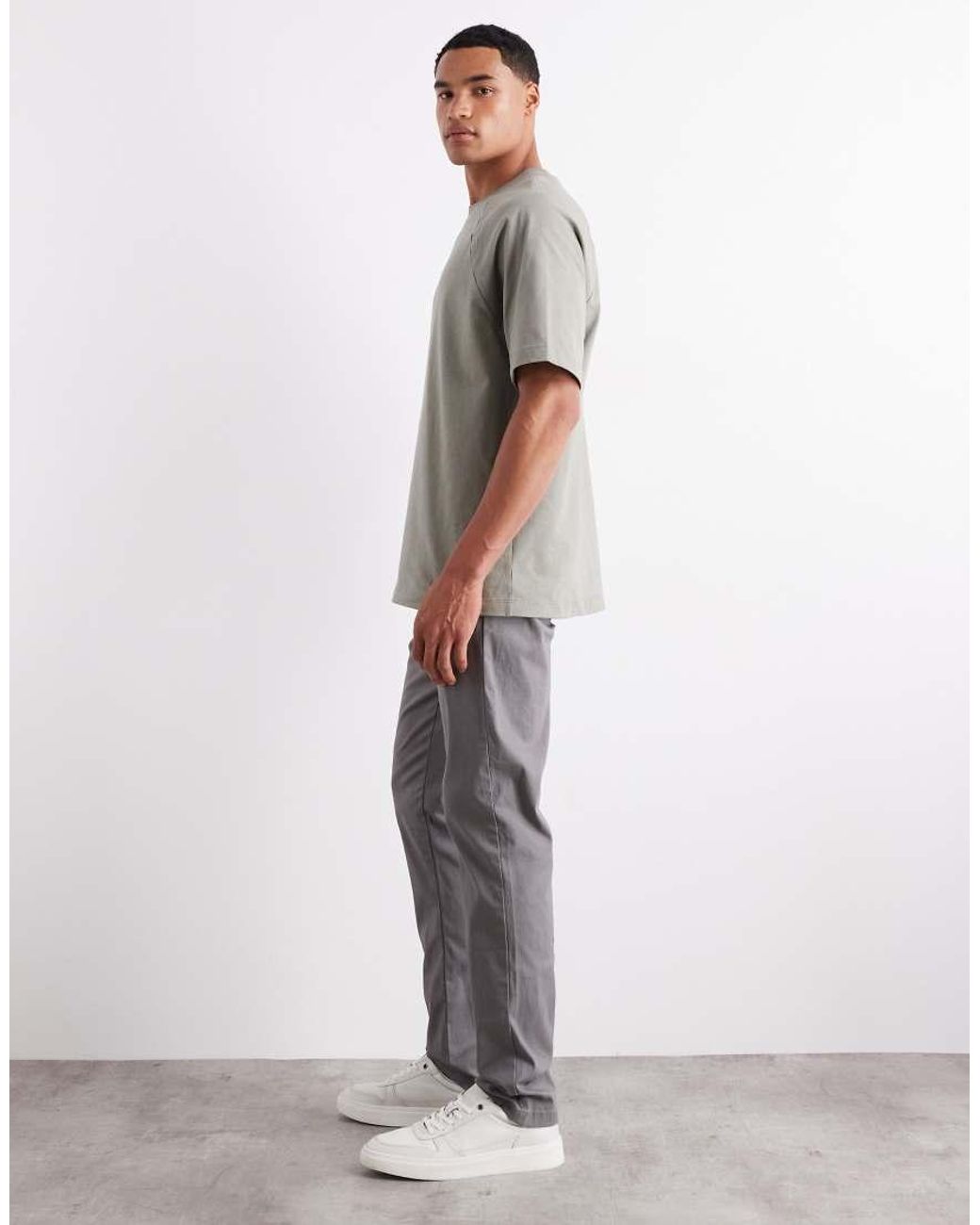 ASOS Natural Slim Chinos for men