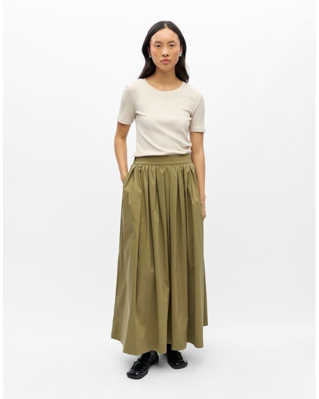 Object Green Maxi Skirt
