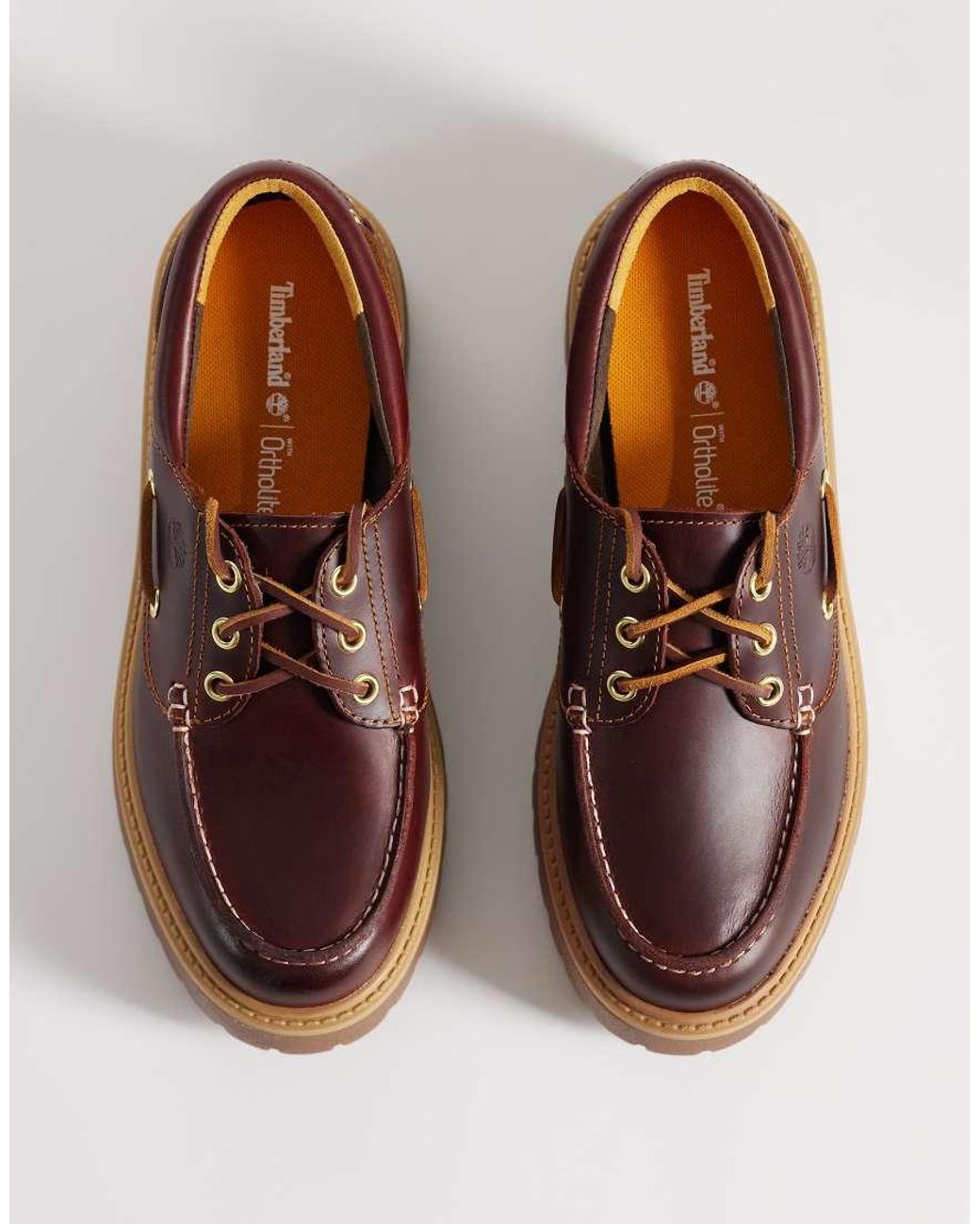 Timberland Blue Stone Street Platform 3 Eye Boat Shoes