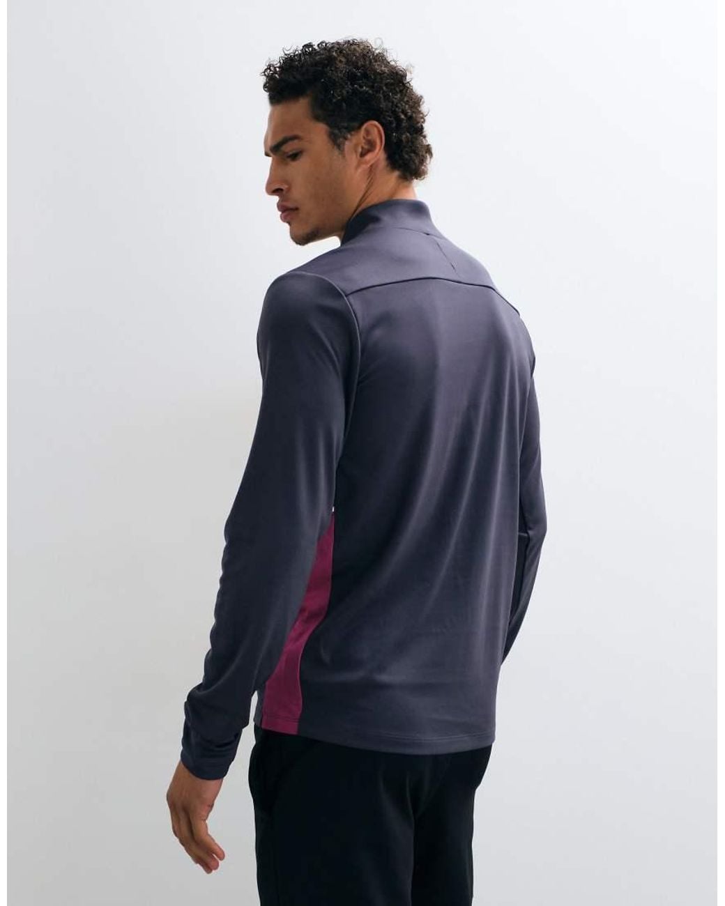 Nike Football Blue Academy 25 Dri-Fit Drill Top for men