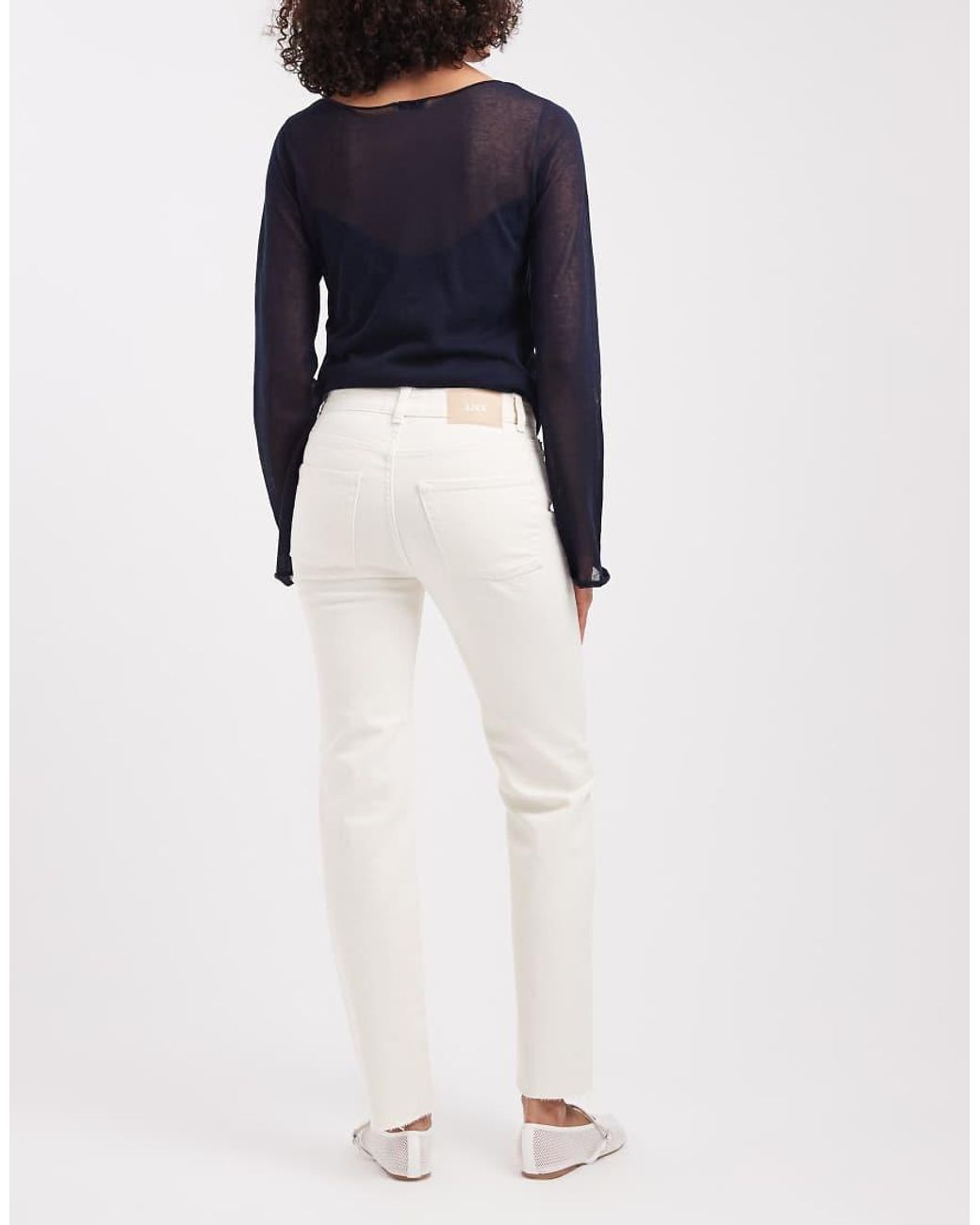 JJXX Blue Lyon Slim Cropped Jeans