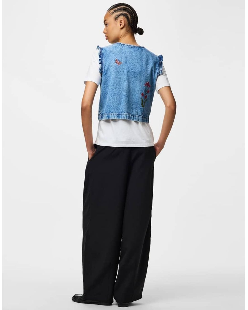 Pieces Blue Top