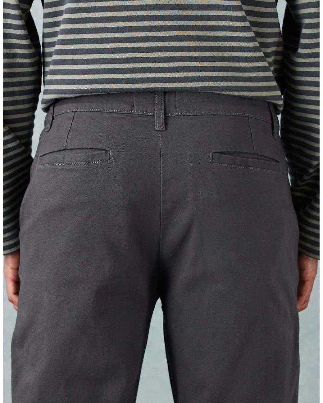 ASOS Natural Straight Chinos for men
