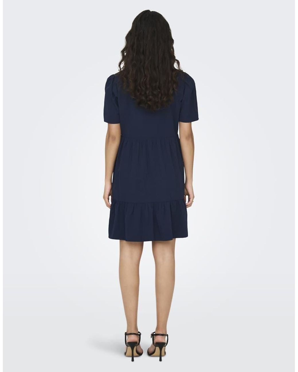 Jdy Blue Layered Dress