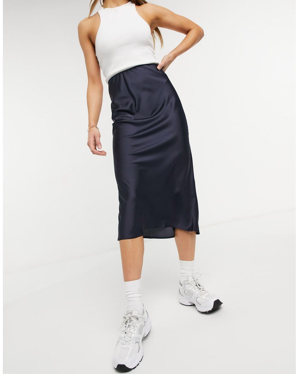 bias slip skirt