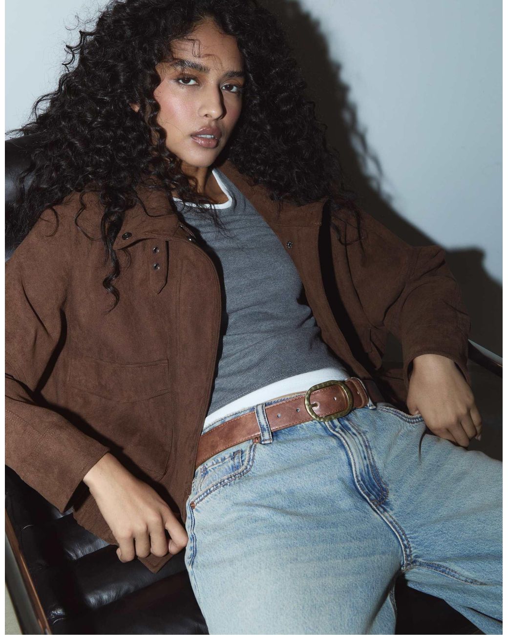 Stradivarius Blue – basic-gürtel