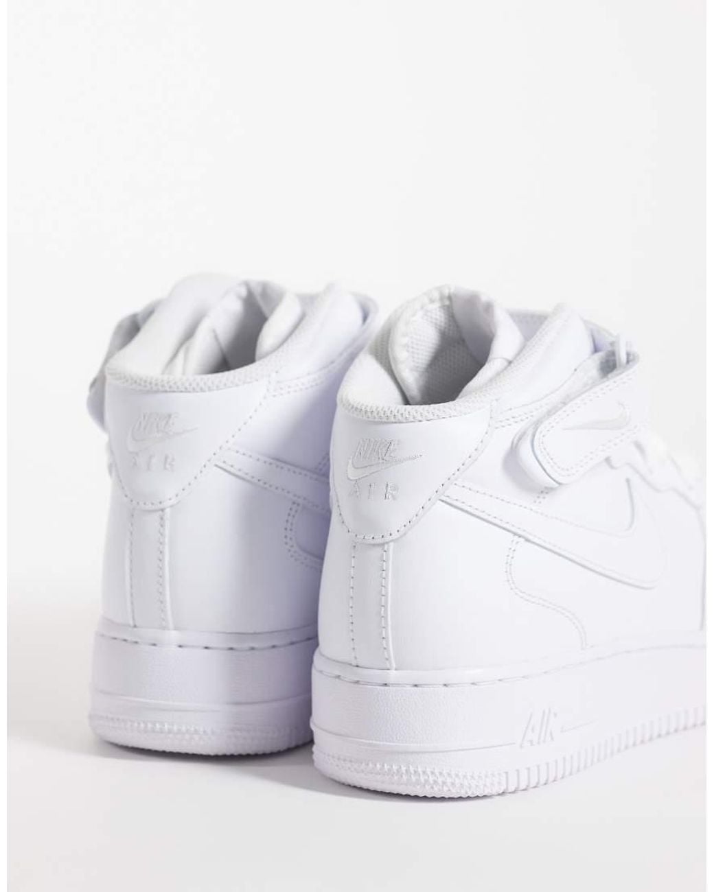 Nike White Air Force 1 '07 Mid Trainer for men