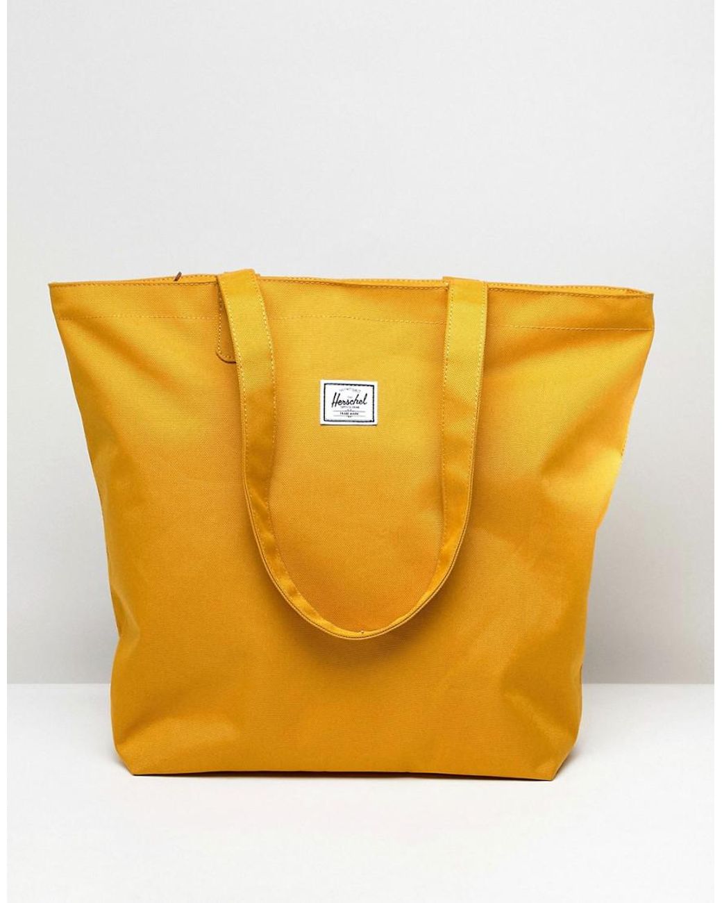 Herschel Supply Co. Herschel Mica Mustard Shopper Tote Bag in Yellow | Lyst