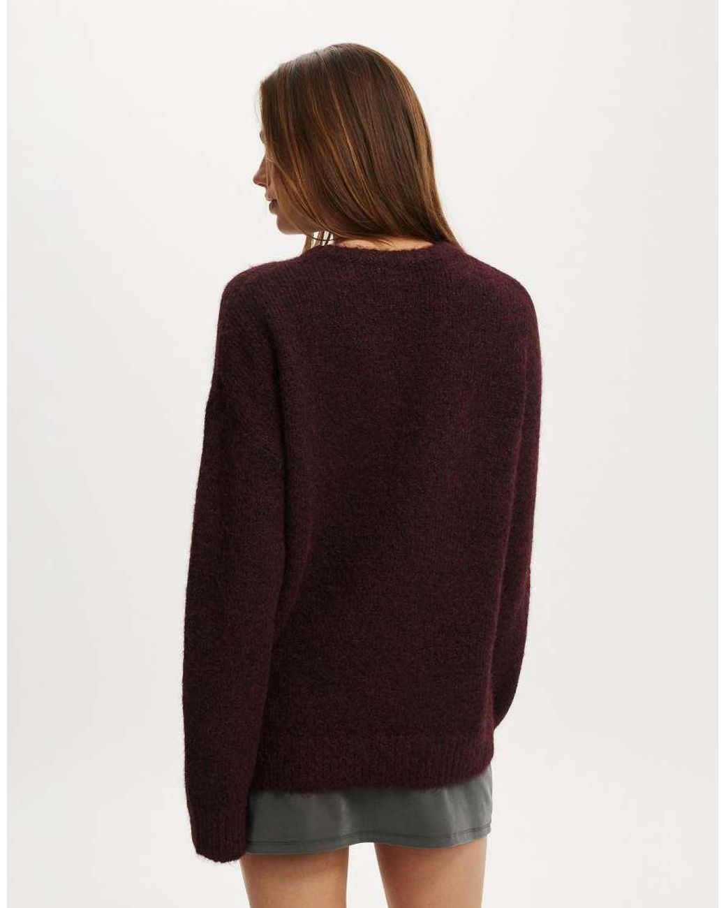 Cotton On Multicolor Luxe Crew Sweater
