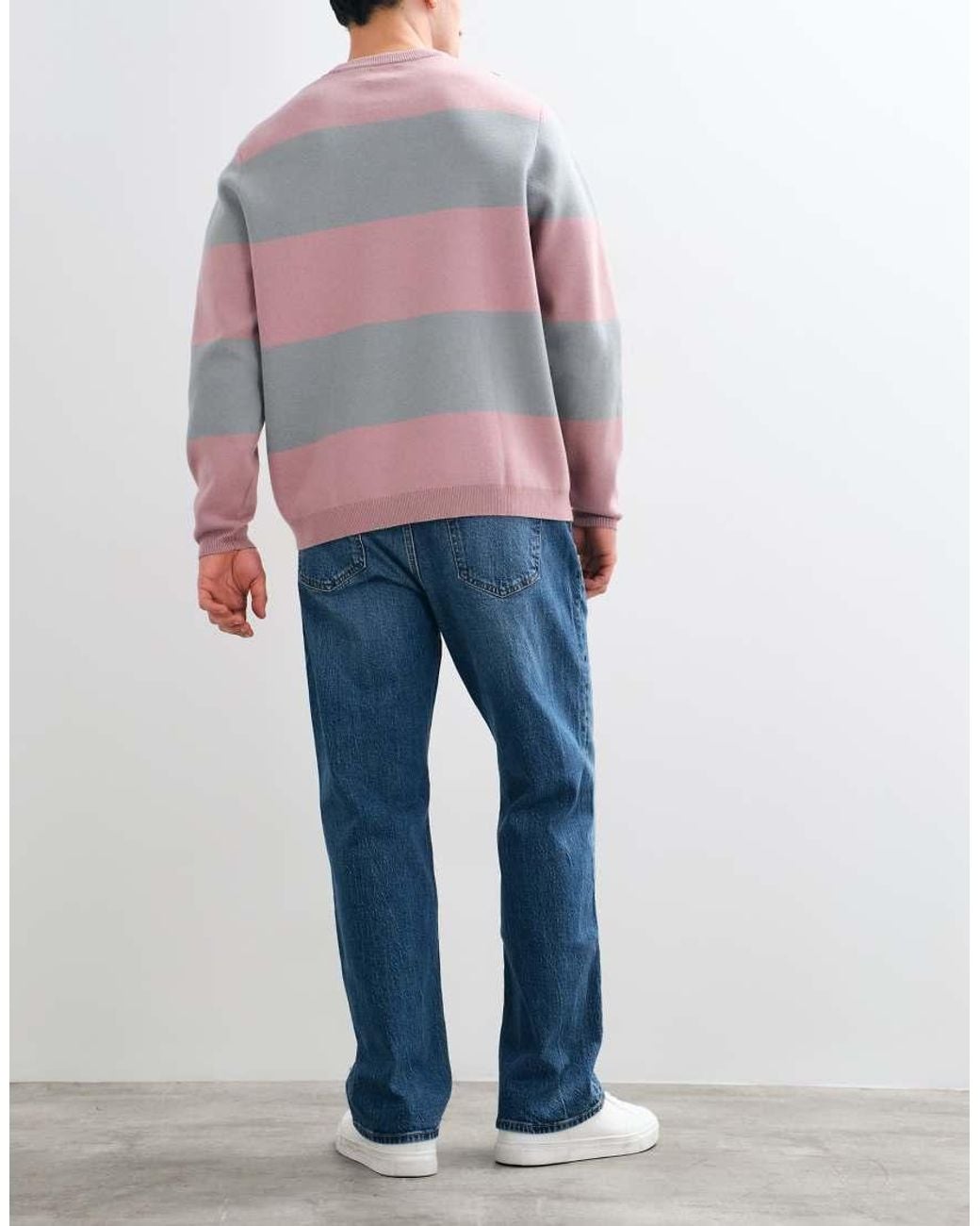Abercrombie & Fitch Blue Althletic Stretch Straight Fit Jeans for men
