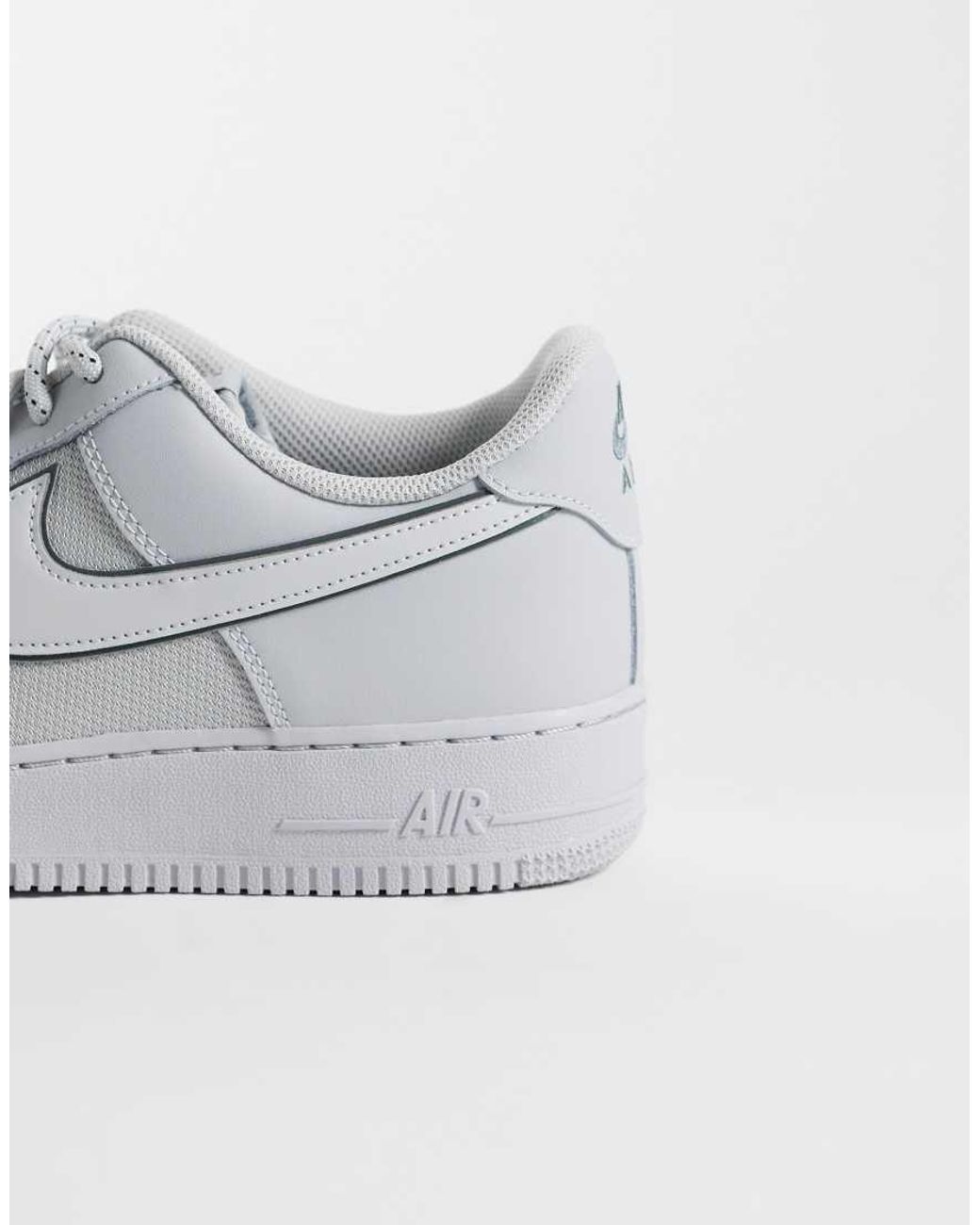 Nike White Air Force 1 '07 Low Lv8 Tech Trainers for men