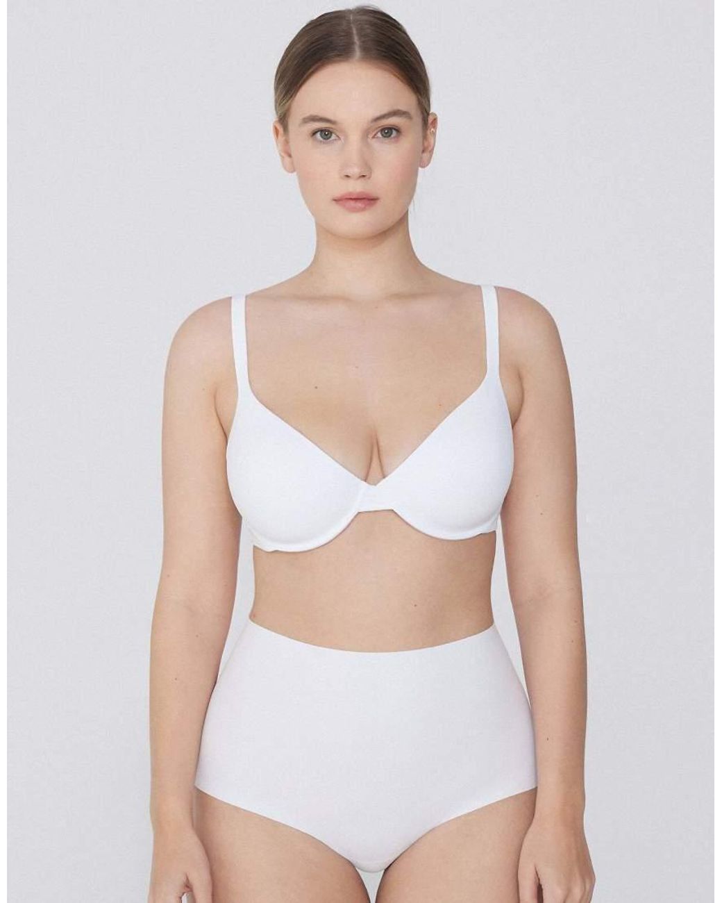Tezenis White Athens Microfibre Push-Up Bra
