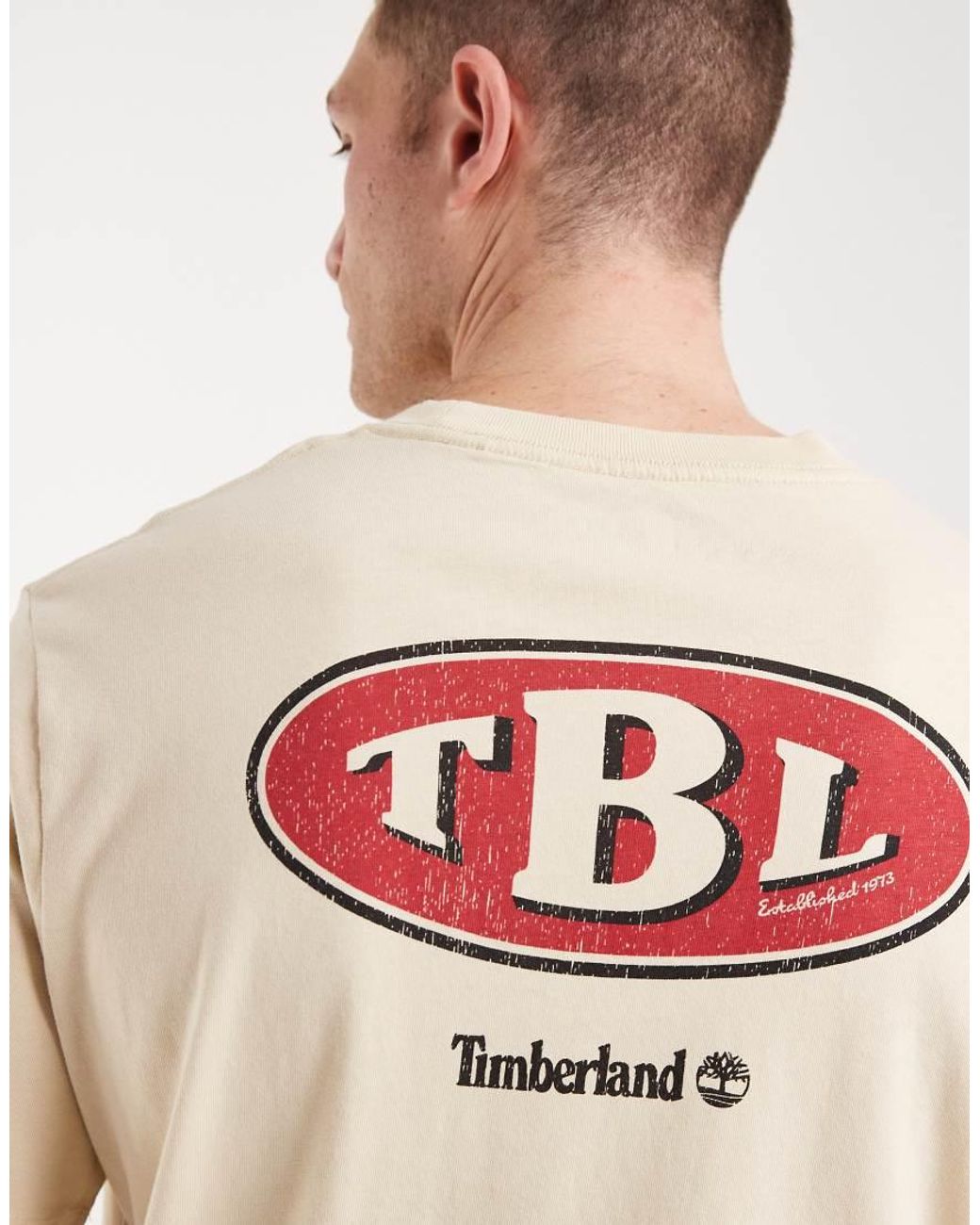 Timberland Natural Gas Station Back Graphic Tee for men