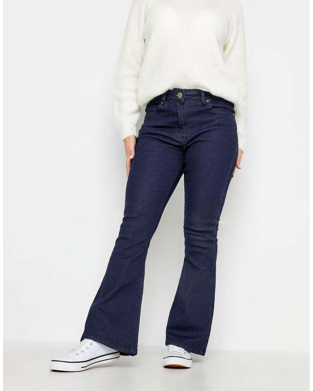PixieGirl Blue Petite Kickflare Jeans