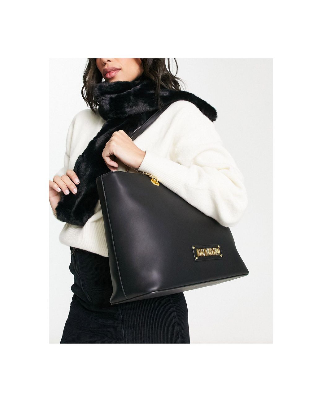 Moschino bag scarf hotsell