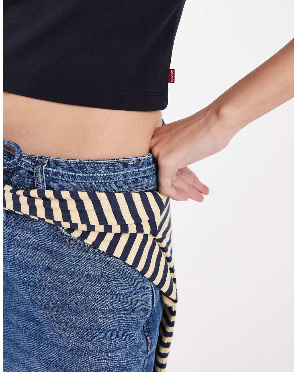 Levi's Blue Essential Baby Tee