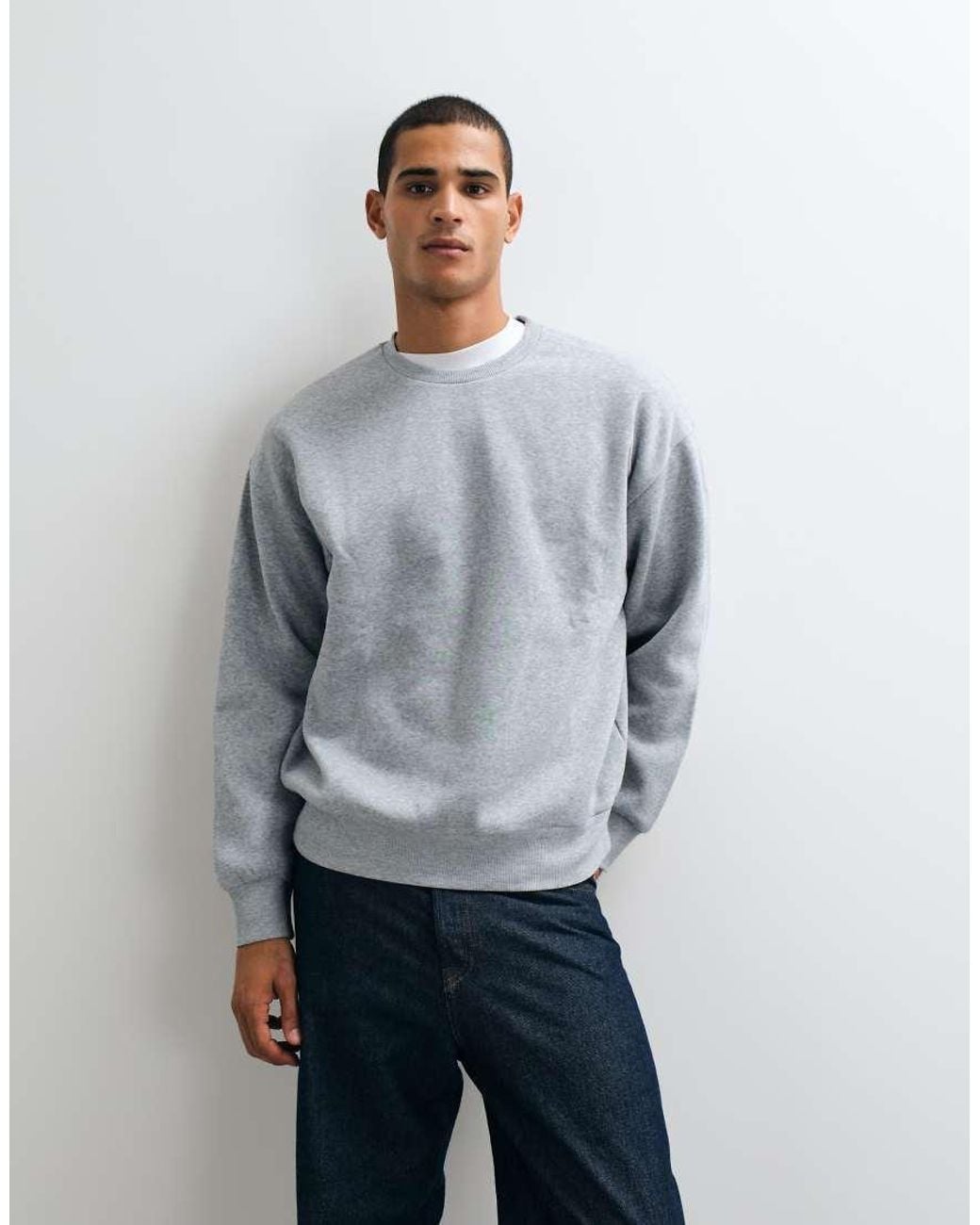 Jack & Jones Gray Lounge Sweatshirt for men