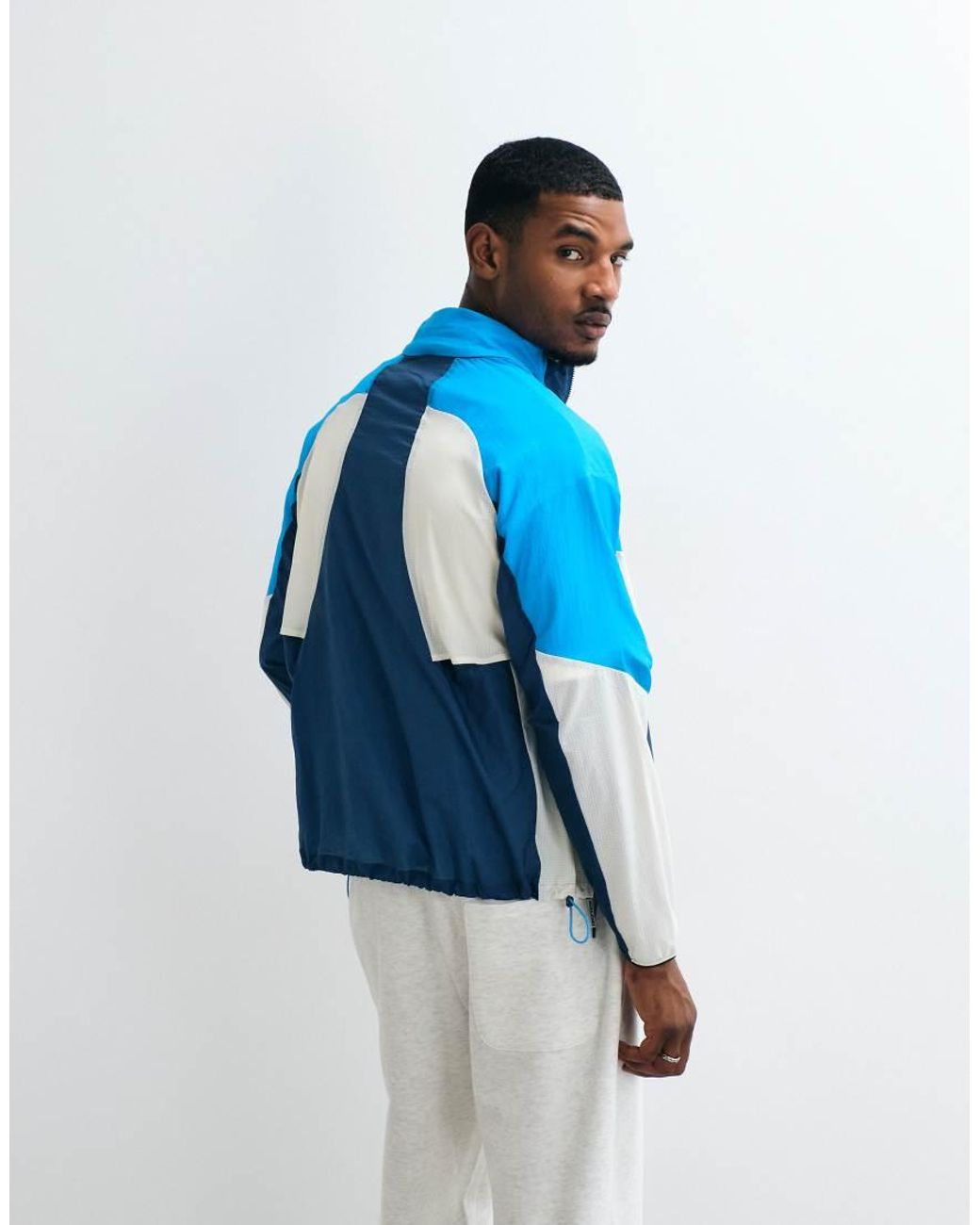 New Balance Blue Rc Jacket for men