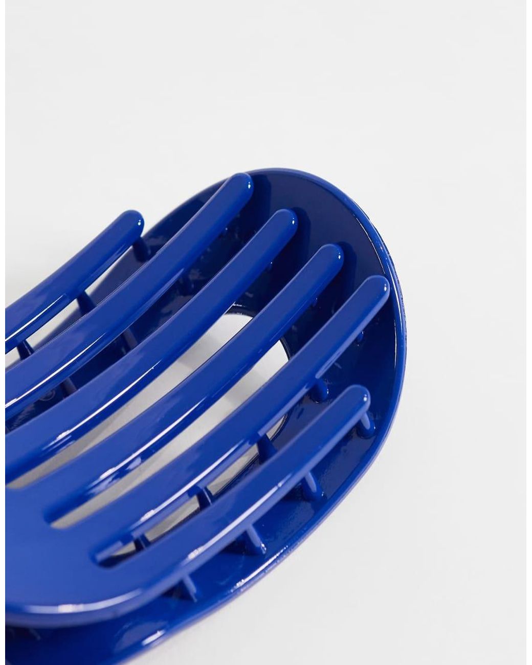 ASOS Blue Large Oval Hair Claw
