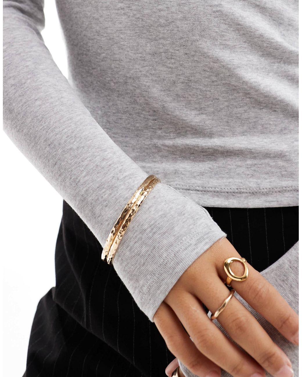 ONLY Gray Long Sleeve Top