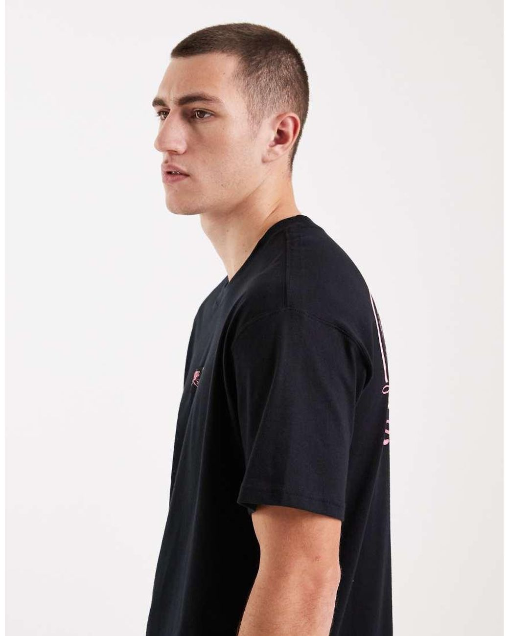 Nike Black Heart Graphic Back Print T-Shirt for men