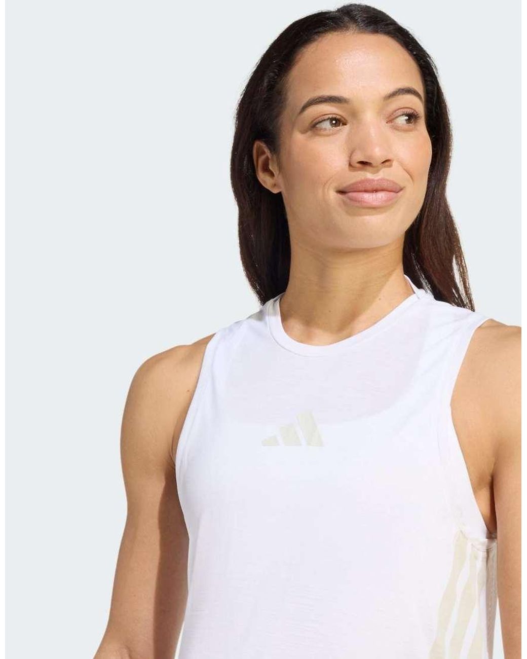 Adidas Originals White Terrex Xperior Climacool+ Tank Top