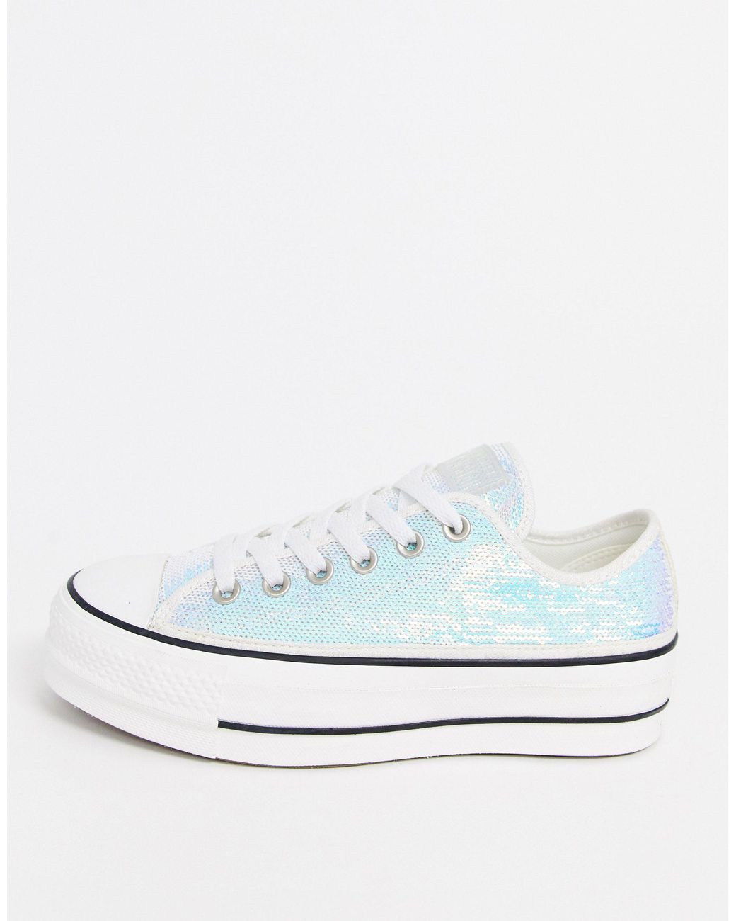 Converse sequin deals low top