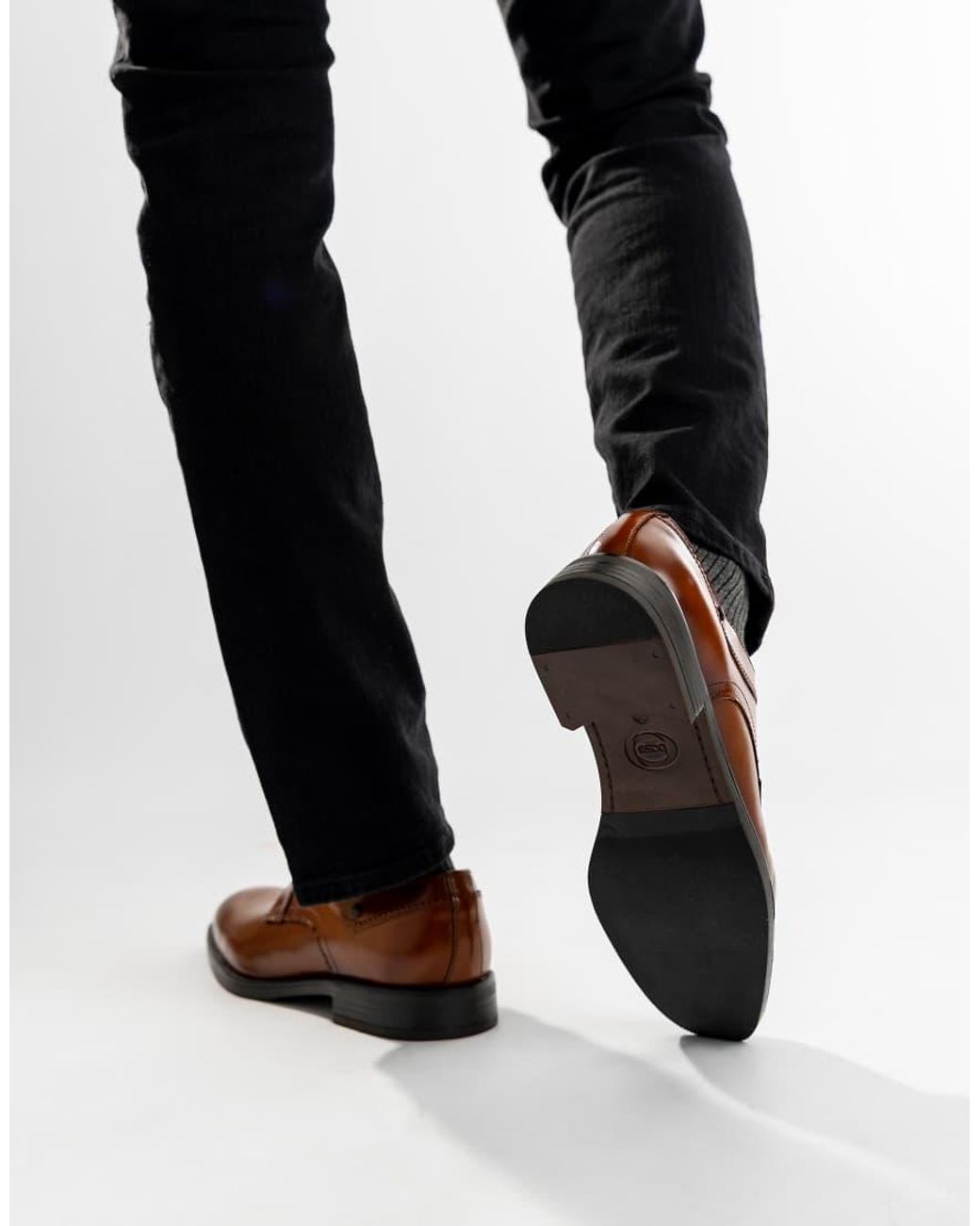 Base London Brown Sleeve Lace Up Shoe for men