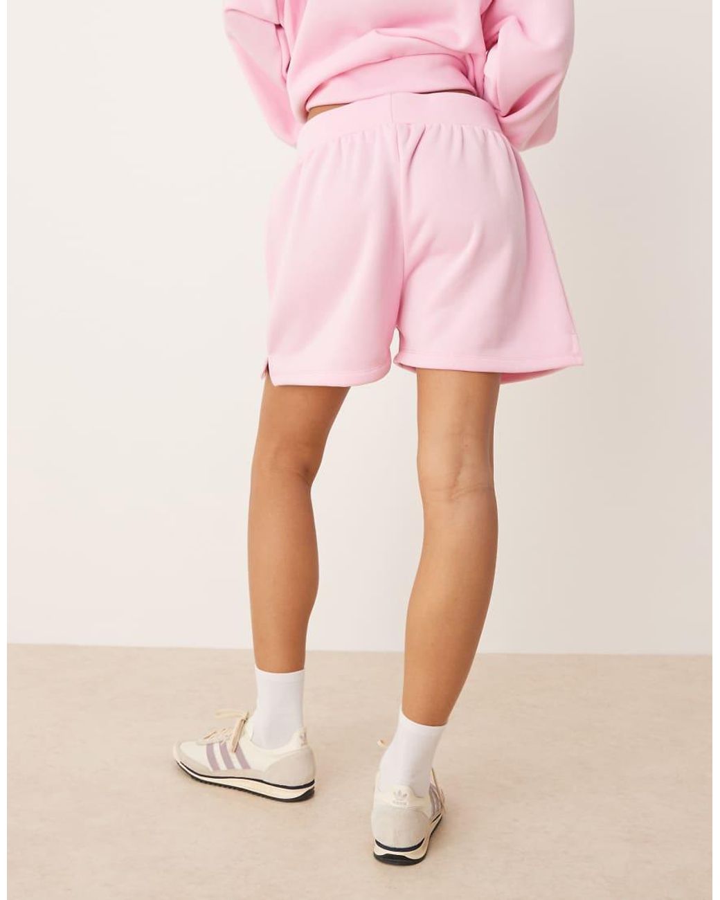 ASOS Pink Sweat Short Co-ord
