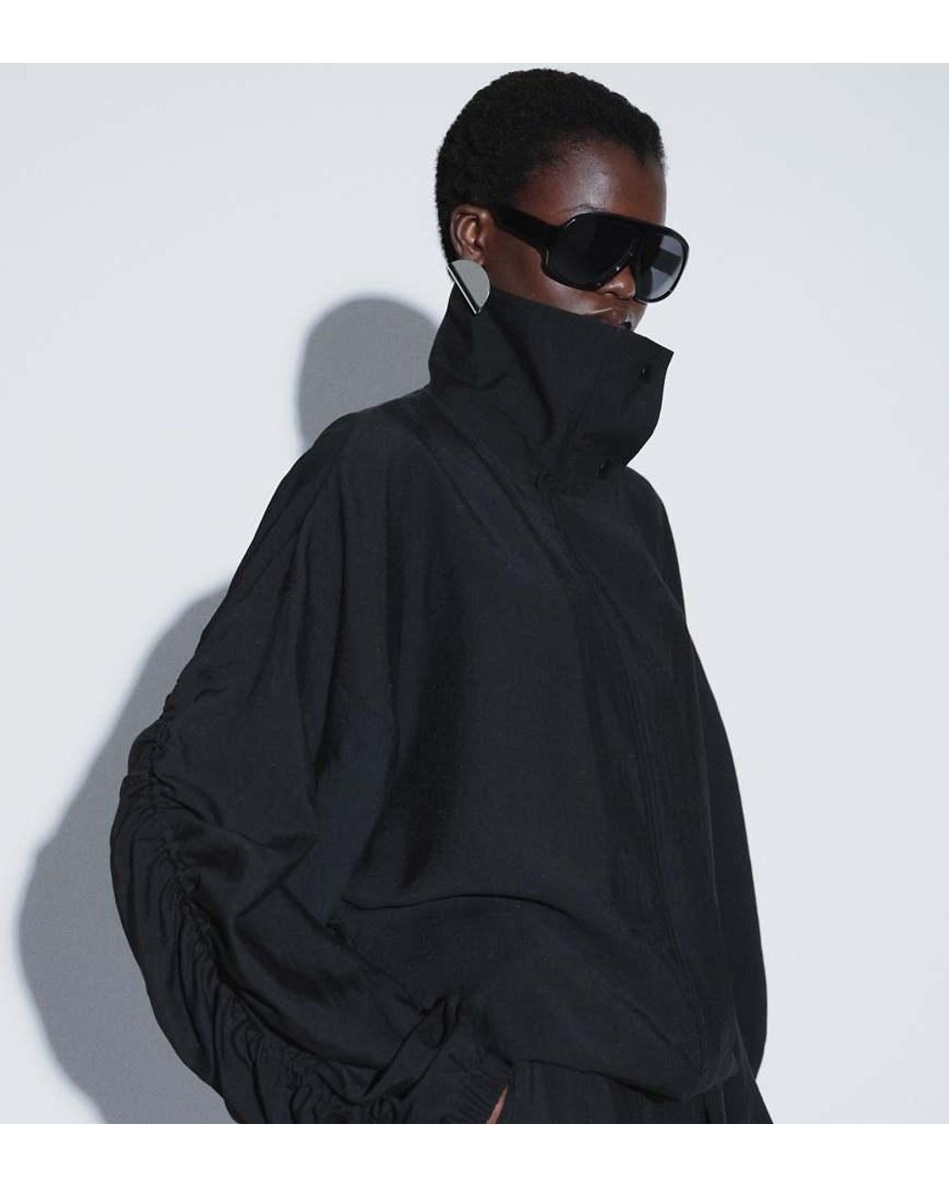ASOS Black Ttya Co-Ord Soft Tracksuit Jacket