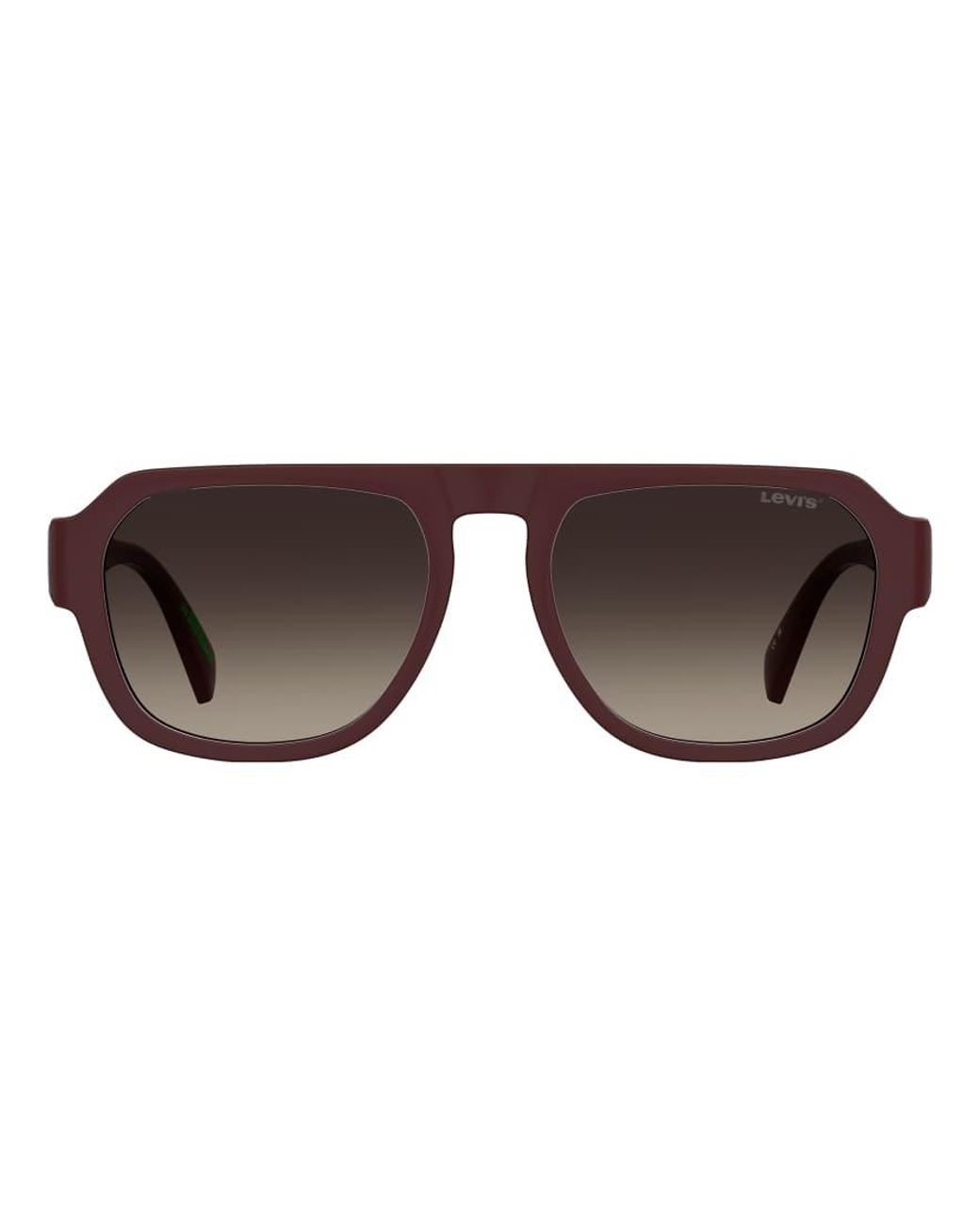 Levi's Sunglasses Brown Levi's Rectangular Sunglasses With Lenses