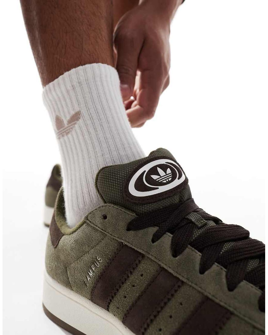 adidas gazelle silver green womens adidas Campus 00s Dark Green Cloud White