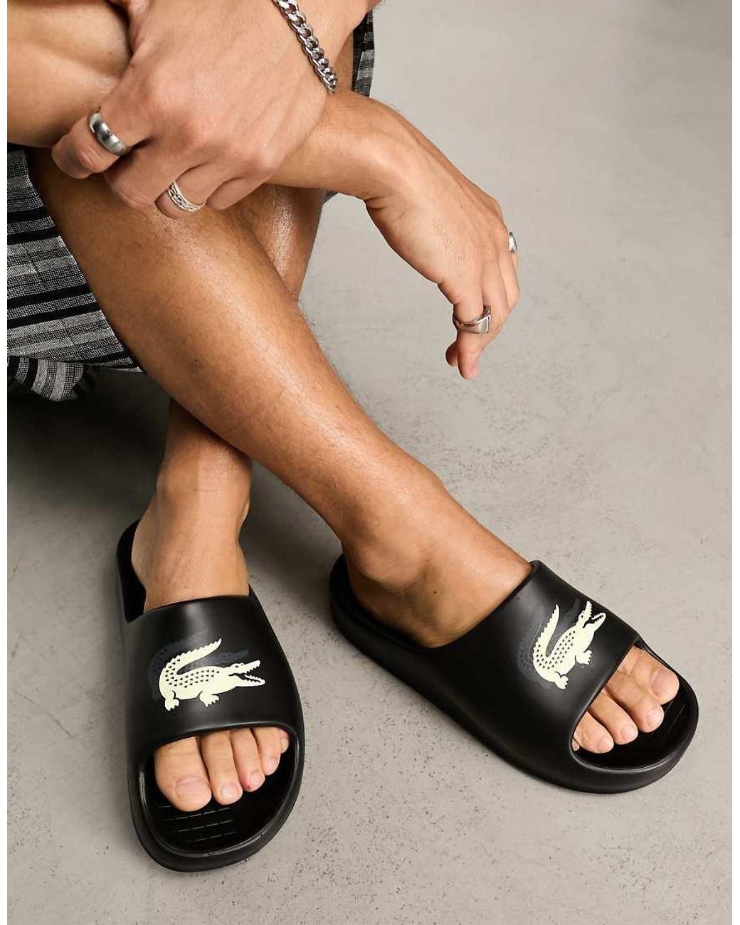 lacoste chanclas hombre