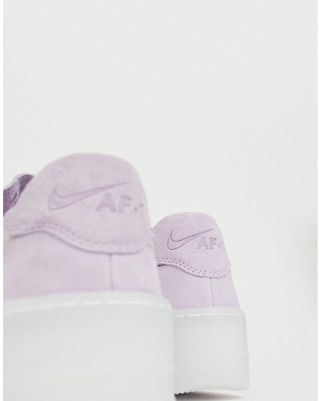 Ice Air Force 1 Sage - Baskets - Lilas Nike en coloris Violet | Lyst