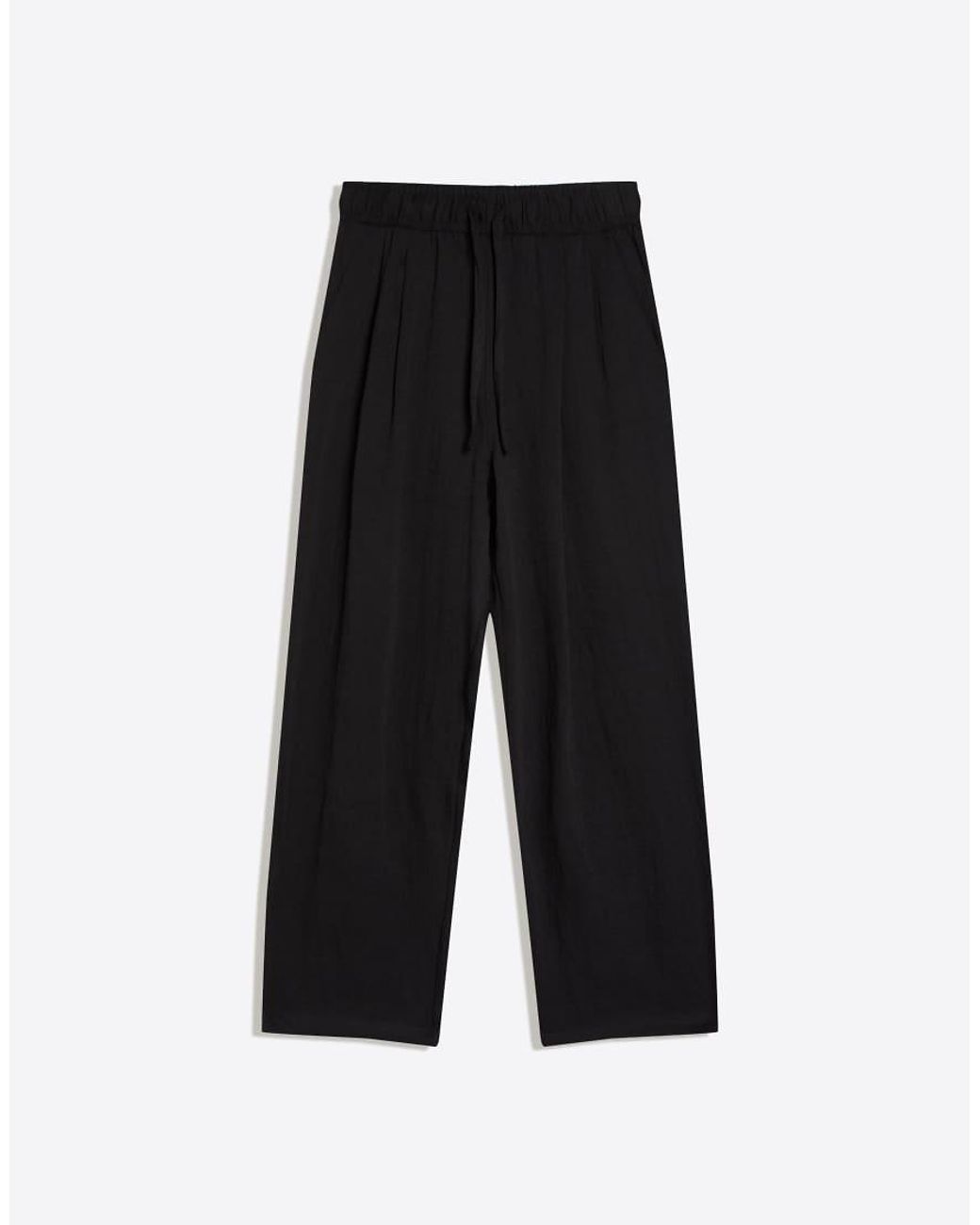 Bershka Blue Rustic baggy Trousers for men