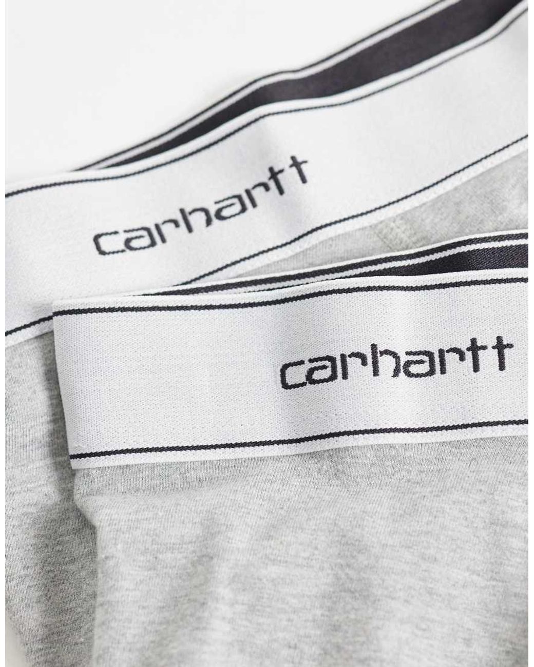 Carhartt Gray Cotton 2 Pack Boxers