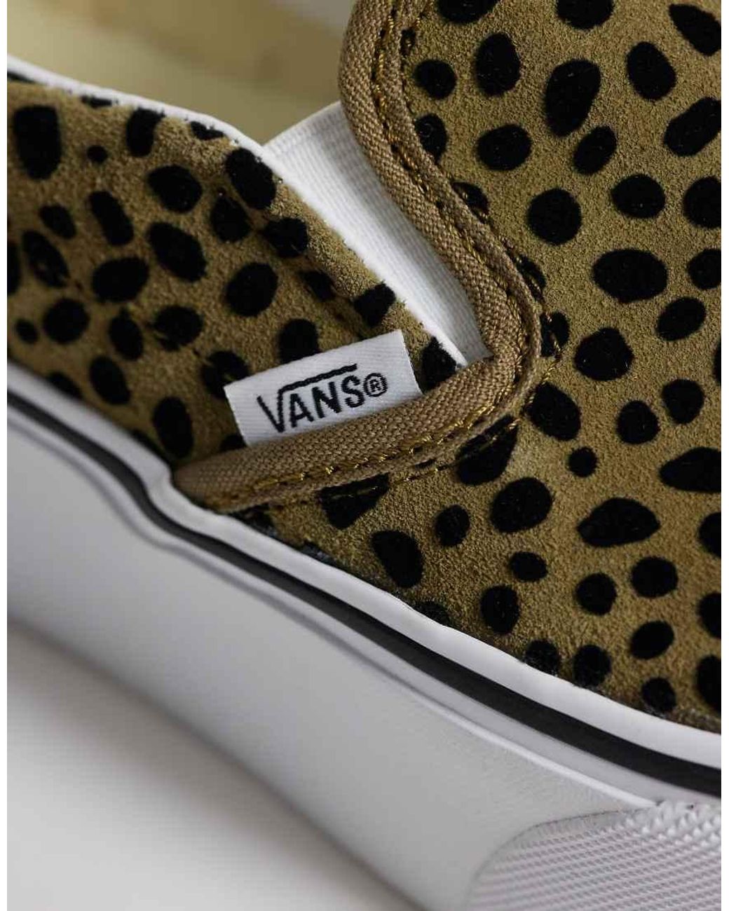Vans White Classic Slip-on Stackform Sneakers