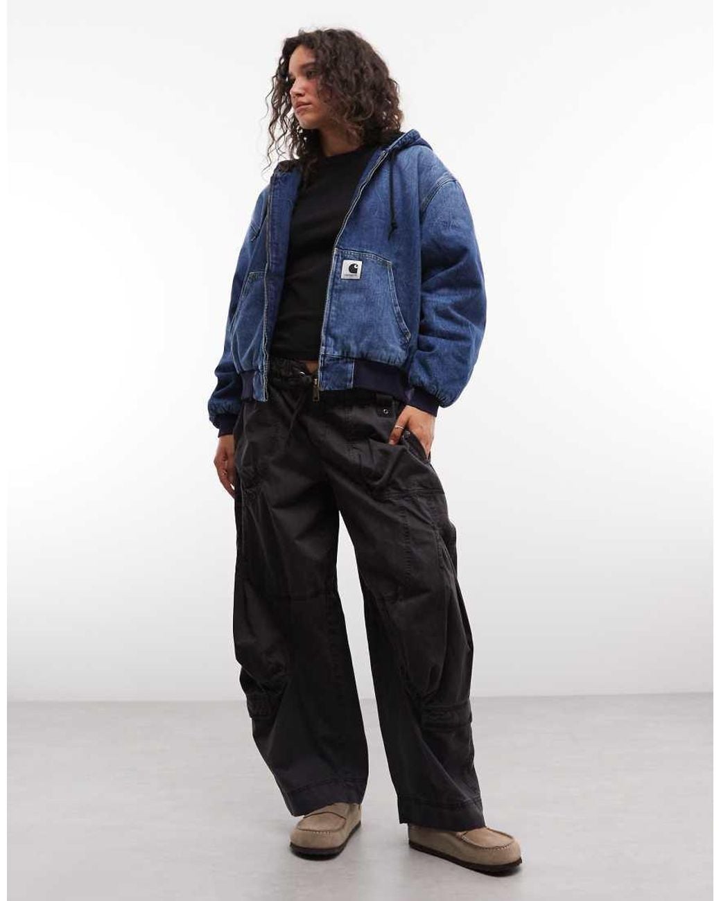 Carhartt Blue Og Active Denim Jacket